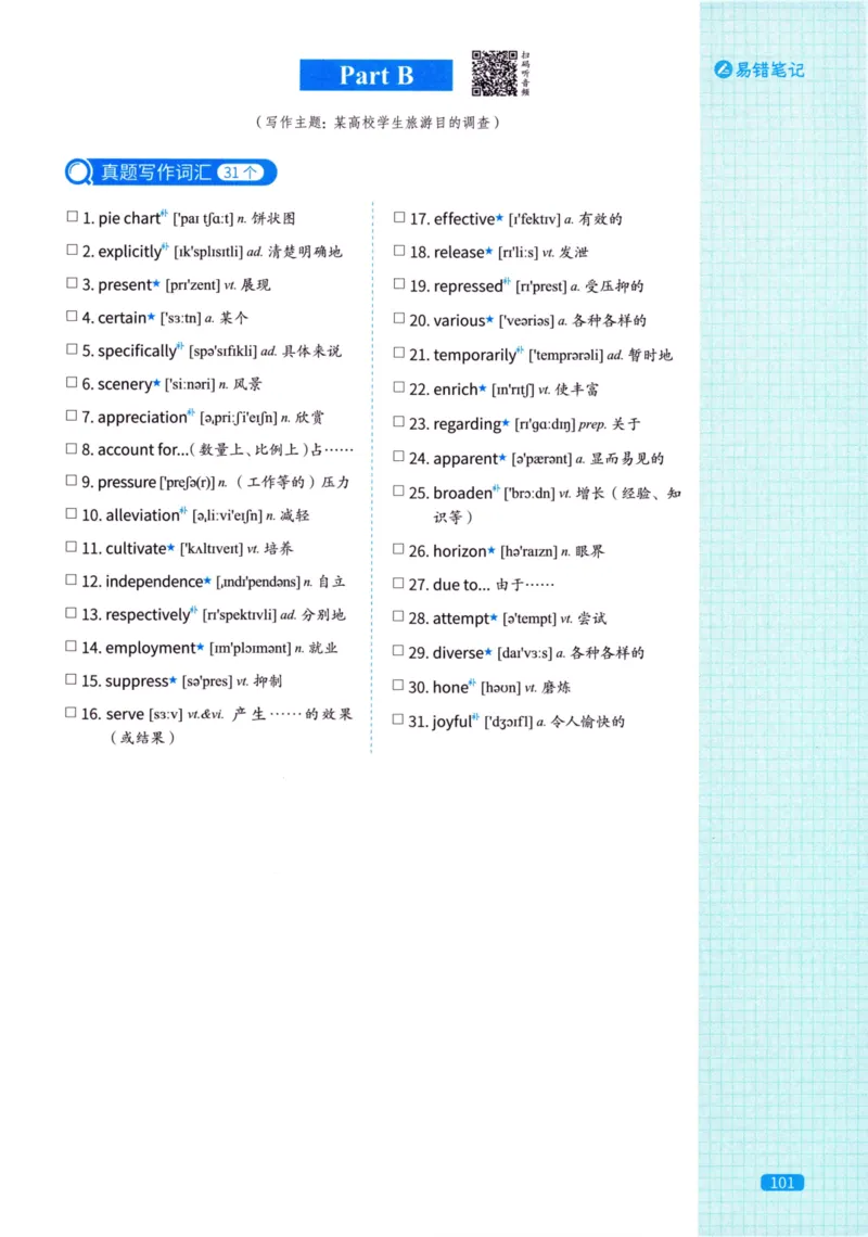 真题配套词汇英语(二)2007-2026_27考研真题_考研英语一、二真题+解析（1994-2026）_02.考研真相_2027《考研真相》（英二）