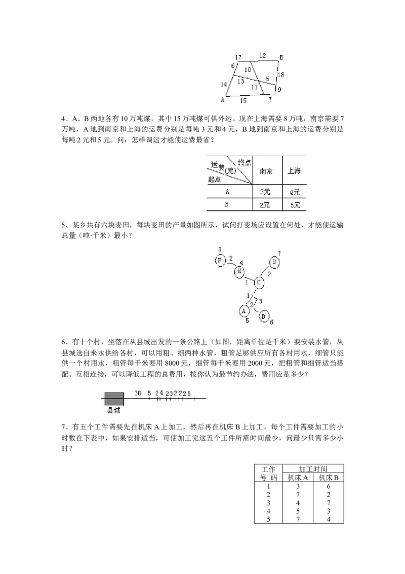 四年级下册数学奥数练习-第十讲简单规划问题全国通用（含答案）_奥数专题合集_H003小学奥数培训班课程+习题_1-6年级上下册奥数_四年级