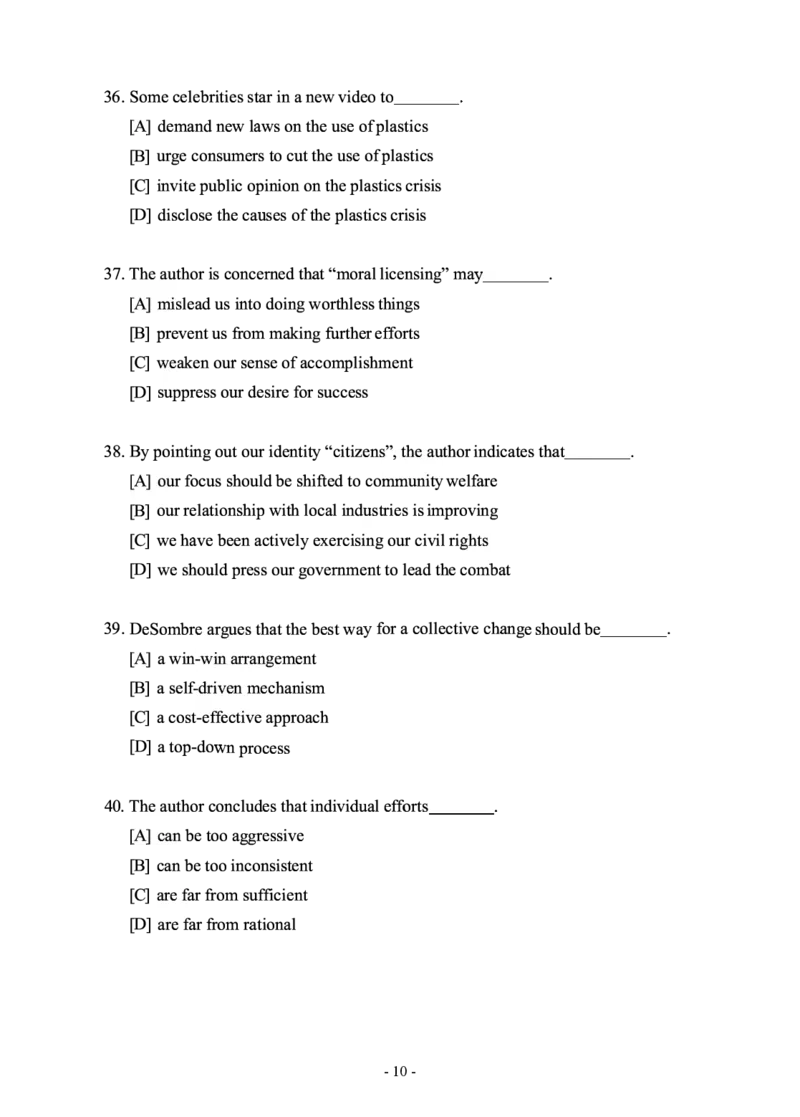 2019年考研英语二真题_考研英语+作文模板_2.1980-2025考研英二真题+解析_03、2010-2024年考研英语真题+解析_2010-2024年考研英语二真题