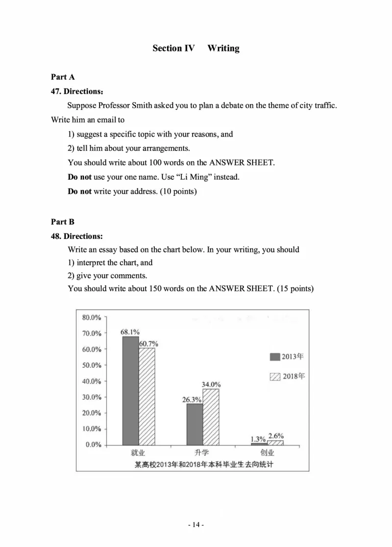 2019年考研英语二真题_考研英语+作文模板_2.1980-2025考研英二真题+解析_03、2010-2024年考研英语真题+解析_2010-2024年考研英语二真题
