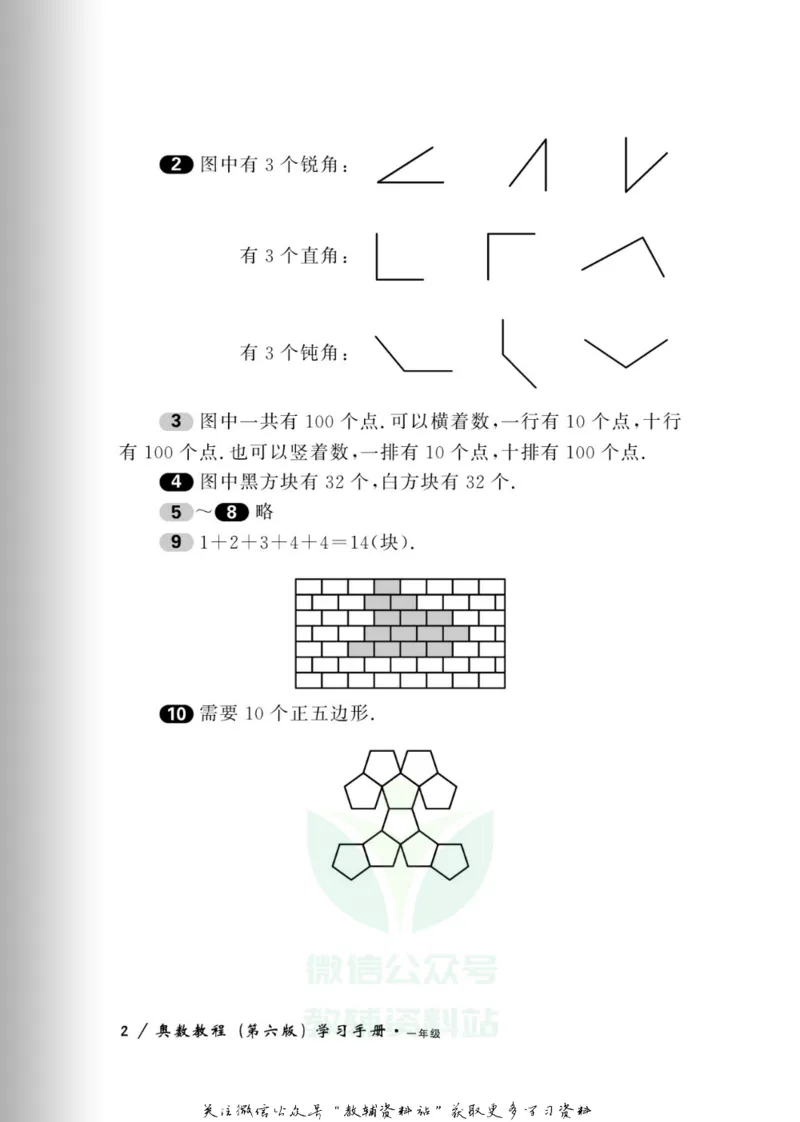 奥数教程&middot;一年级学习手册_奥数专题合集_H007奥数类教辅汇总PDF_1~12年级奥数教程