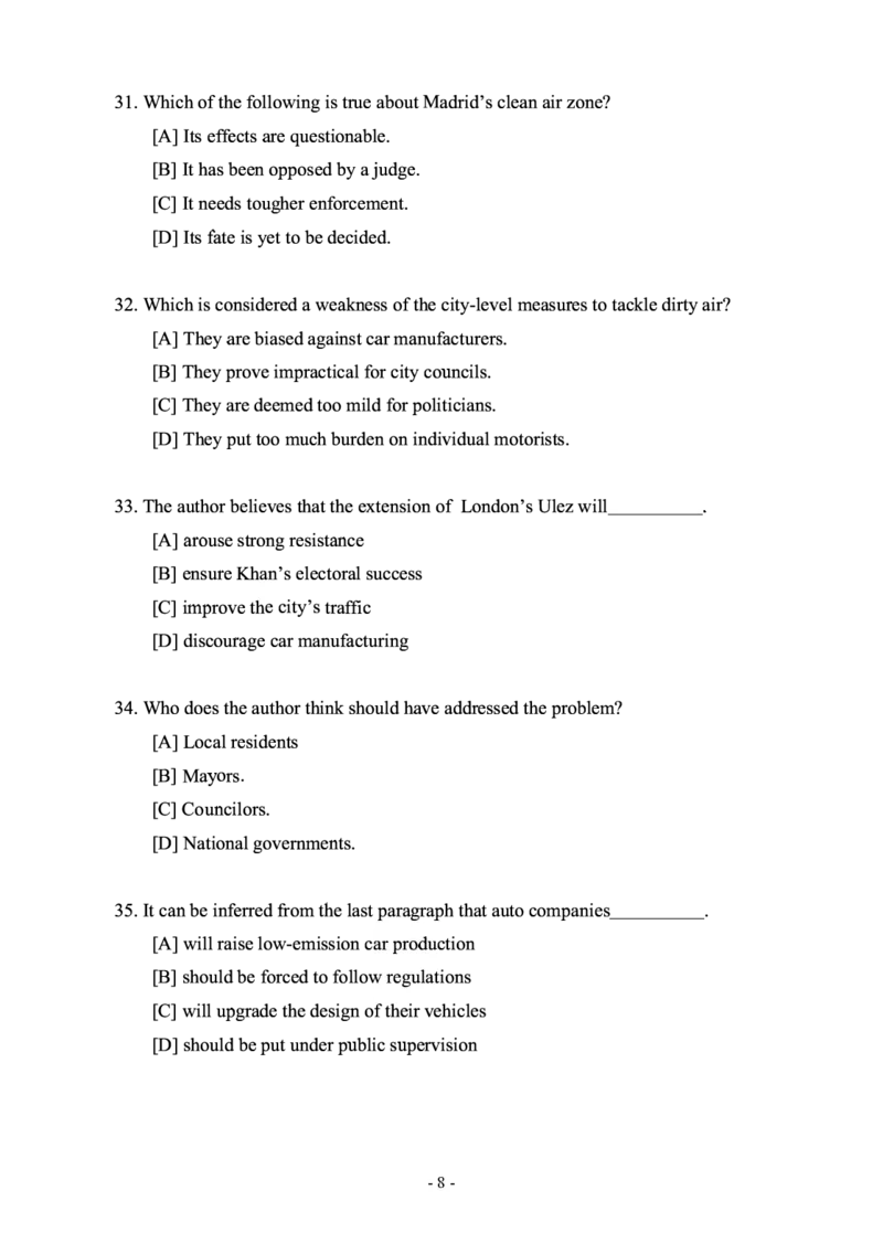 2020年考研英语二真题_考研英语+作文模板_2.1980-2025考研英二真题+解析_03、2010-2024年考研英语真题+解析_2010-2024年考研英语二真题