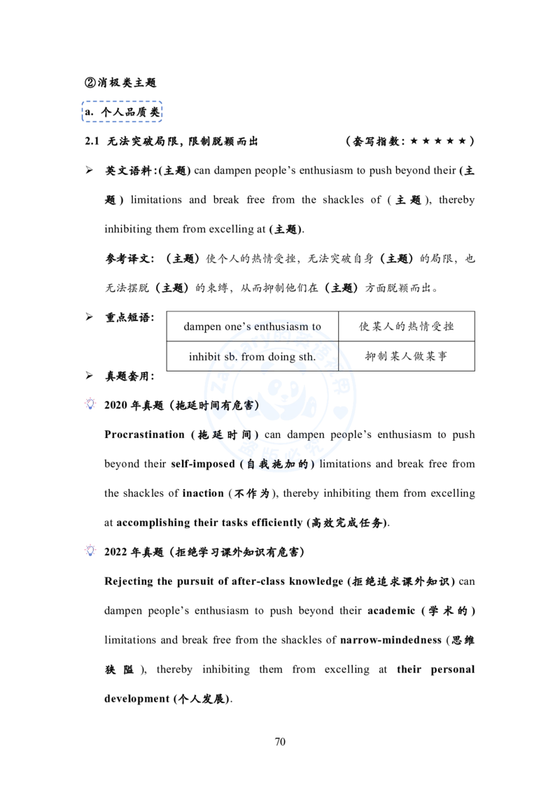 英语一大作文模板教程_考研英语+作文模板_考研英语作文模版_2.Zachary的英语视界_25考研英语一作文模版教程_1.英语一大作文模板教程