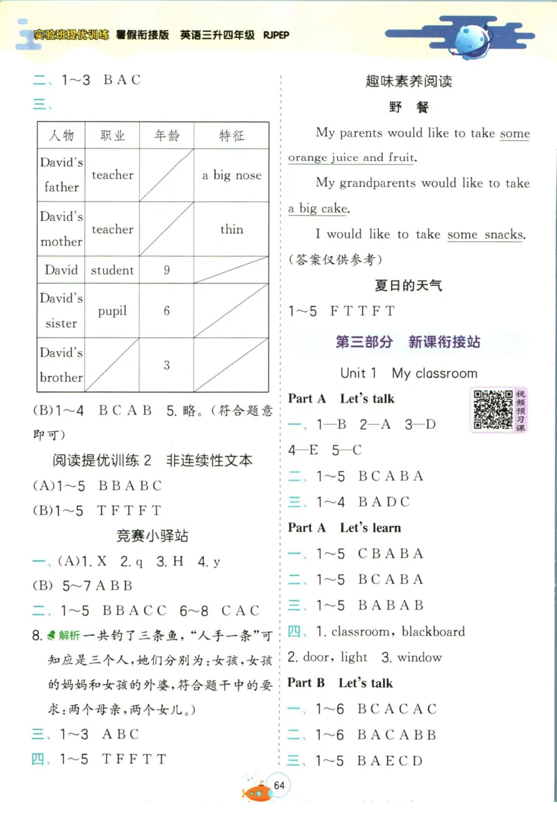 实验班暑假衔接三升四英语人教PEP版h_decrypted_小学教辅2026新版+暑假衔接_2025秋《实验班暑假衔接》语文数学英语（1-6年级多版本）_3-6年级英语人教PEP版《实验班暑假衔接》