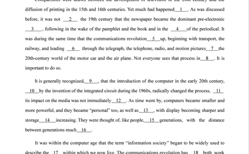 2002年考研英语真题（可复制、可搜索）_考研真题_x_英语一真题+解析［80-25］_英语一1980-2009真题及解析_1998-2009考研英语真题（PDF)