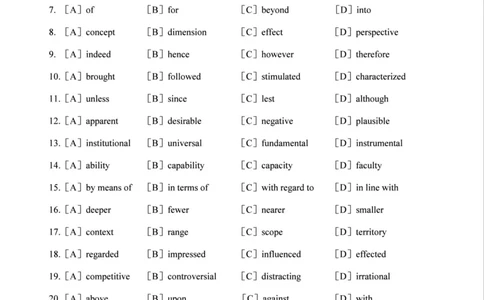2002年考研英语真题（可复制、可搜索）_考研真题_x_英语一真题+解析［80-25］_英语一1980-2009真题及解析_1998-2009考研英语真题（PDF)