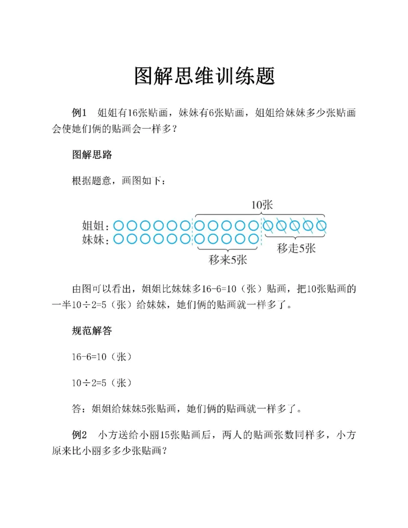 图解小学数学思维训练题二年级_奥数专题合集_H007奥数类教辅汇总PDF_1~6年级图解小学数学思维训练题