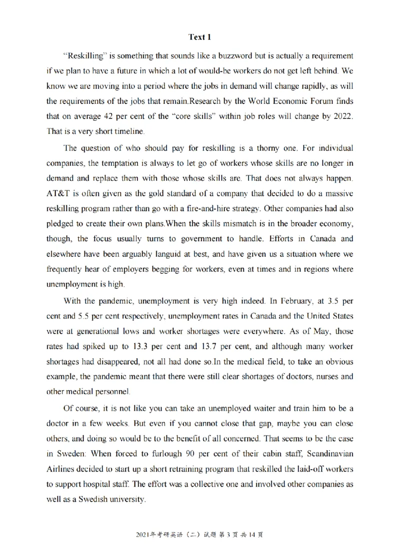 2010-2024英语二真题一键打印版已设计好排版，直接双面打印即可_考研真题_x_英语二真题+解析[80-25]_英语二2010-2024真题及解析