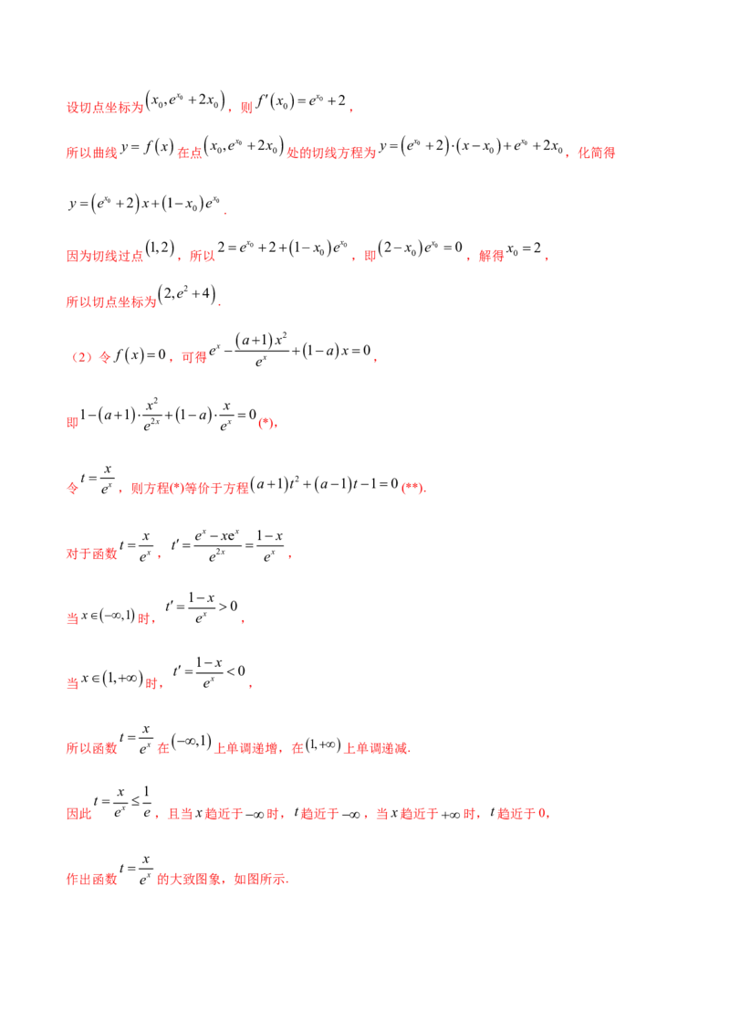 01卷第三章　导数及其应用《过关检测卷》－2022年高考一轮数学单元复习一遍过（新高考专用）(解析版)_新高考复习资料_2022年新高考资料_第03章　导数及其应用