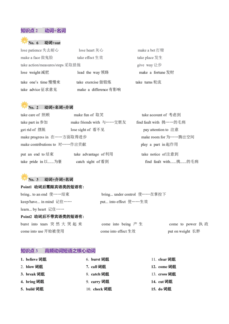 第05讲动词和动词短语（讲义）（解析版）_03高考英语_新高考复习资料_2025年新高考复习_2025年高考英语一轮复习讲练测（新教材新高考，含2024年高考真题）_语法