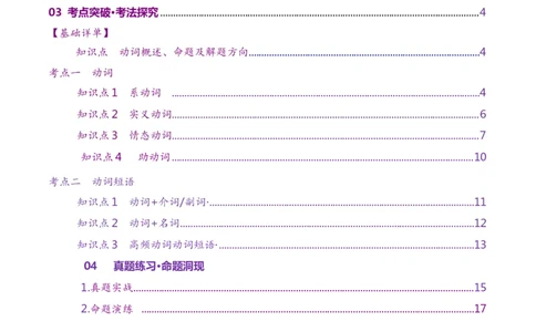 第05讲动词和动词短语（讲义）（解析版）_03高考英语_新高考复习资料_2025年新高考复习_2025年高考英语一轮复习讲练测（新教材新高考，含2024年高考真题）_语法