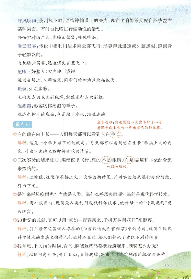 四年级语文人教版上册25秋《一本课本预习笔记》_语数英1-6年级《一本课本预习笔记》_语文人教版上册_四年级语文人教版上册25秋《一本课本预习笔记》(1)