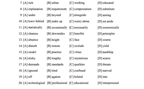 2017年考研英语二真题_考研英语+作文模板_2.1980-2025考研英二真题+解析_03、2010-2024年考研英语真题+解析_2010-2024年考研英语二真题