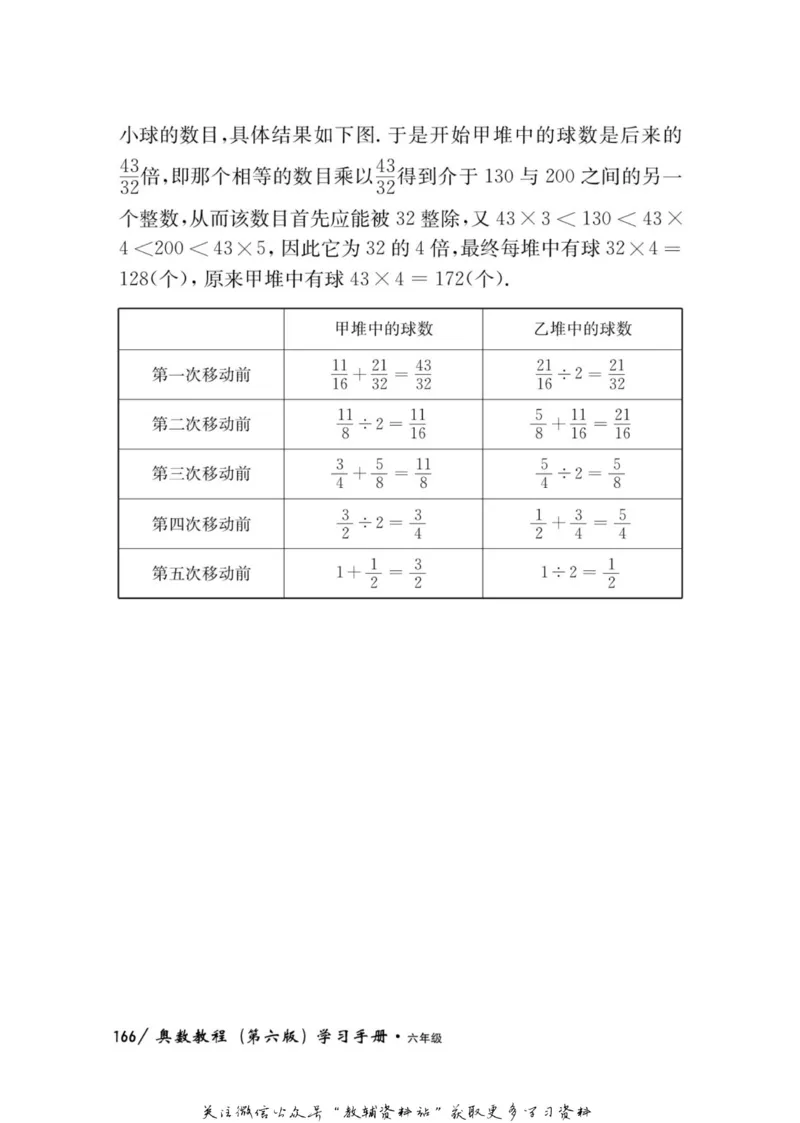奥数教程&middot;六年级学习手册_奥数专题合集_H007奥数类教辅汇总PDF_1~12年级奥数教程