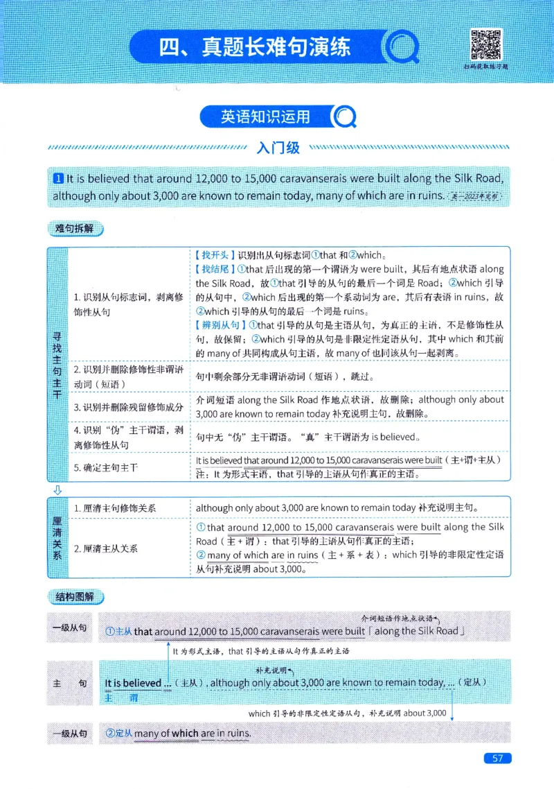 真题长难句篇英一英二均适用_27考研真题_考研英语一、二真题+解析（1994-2026）_02.考研真相_2027《考研真相》（英一）