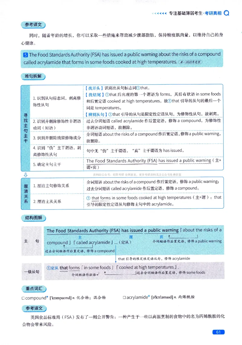 真题长难句篇英一英二均适用_27考研真题_考研英语一、二真题+解析（1994-2026）_02.考研真相_2027《考研真相》（英一）