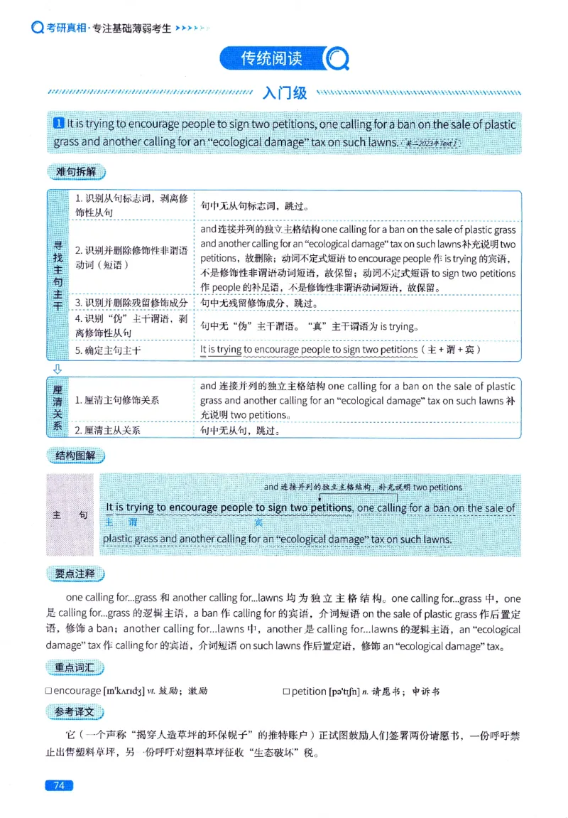 真题长难句篇英一英二均适用_27考研真题_考研英语一、二真题+解析（1994-2026）_02.考研真相_2027《考研真相》（英一）