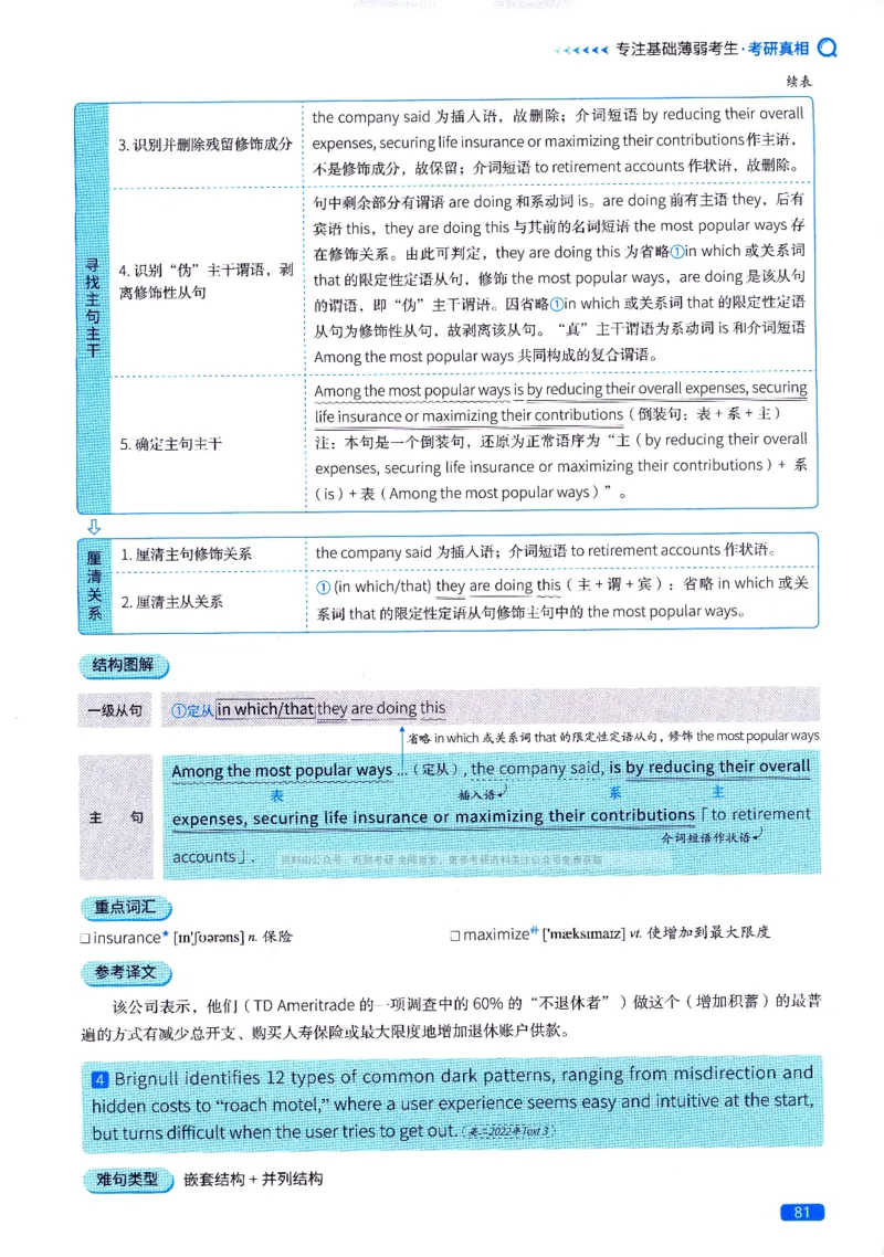 真题长难句篇英一英二均适用_27考研真题_考研英语一、二真题+解析（1994-2026）_02.考研真相_2027《考研真相》（英一）