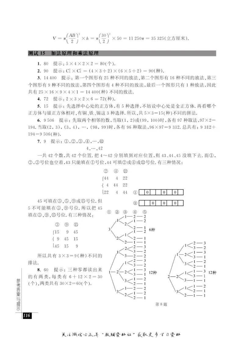 奥数教程&middot;六年级能力测试_奥数专题合集_H007奥数类教辅汇总PDF_1~12年级奥数教程