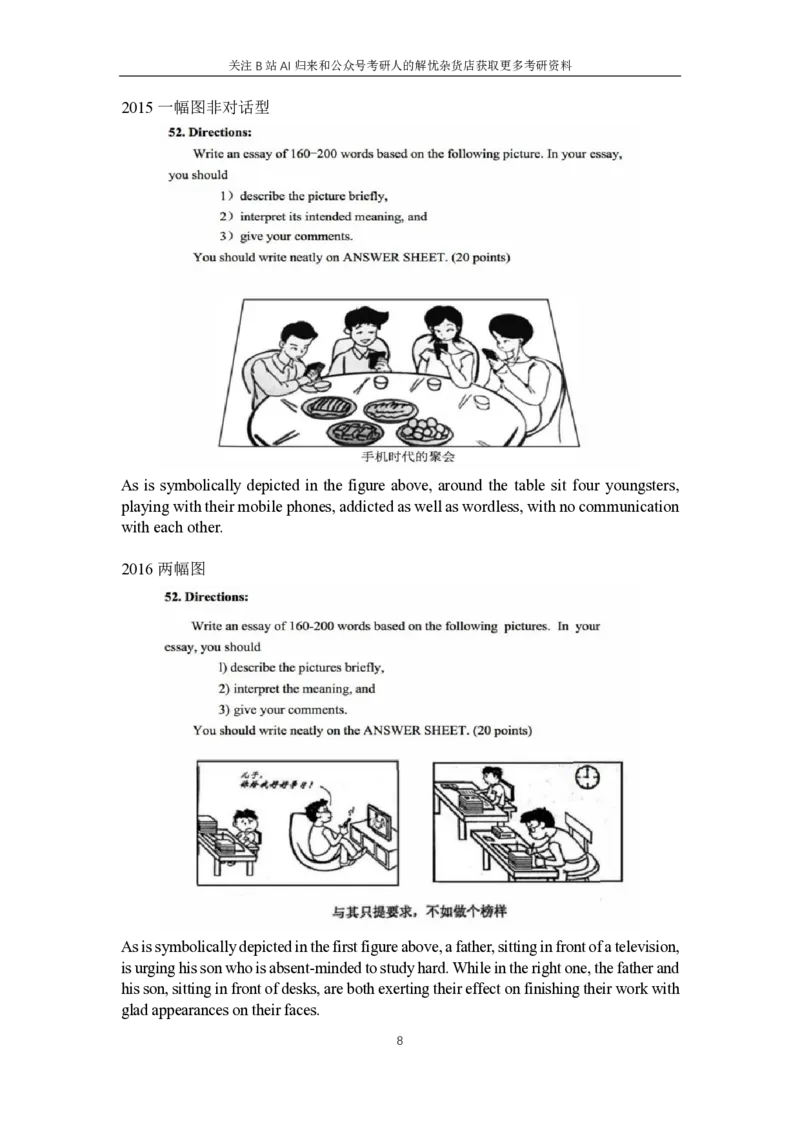 5.专项练习-历年图画图表描述_考研英语+作文模板_考研英语作文模版_历年真题_ai归来_英语一