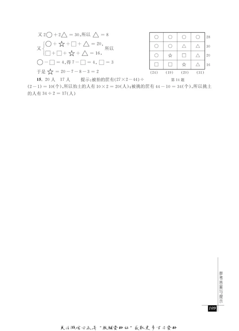 奥数教程&middot;四年级能力测试_奥数专题合集_H007奥数类教辅汇总PDF_1~12年级奥数教程
