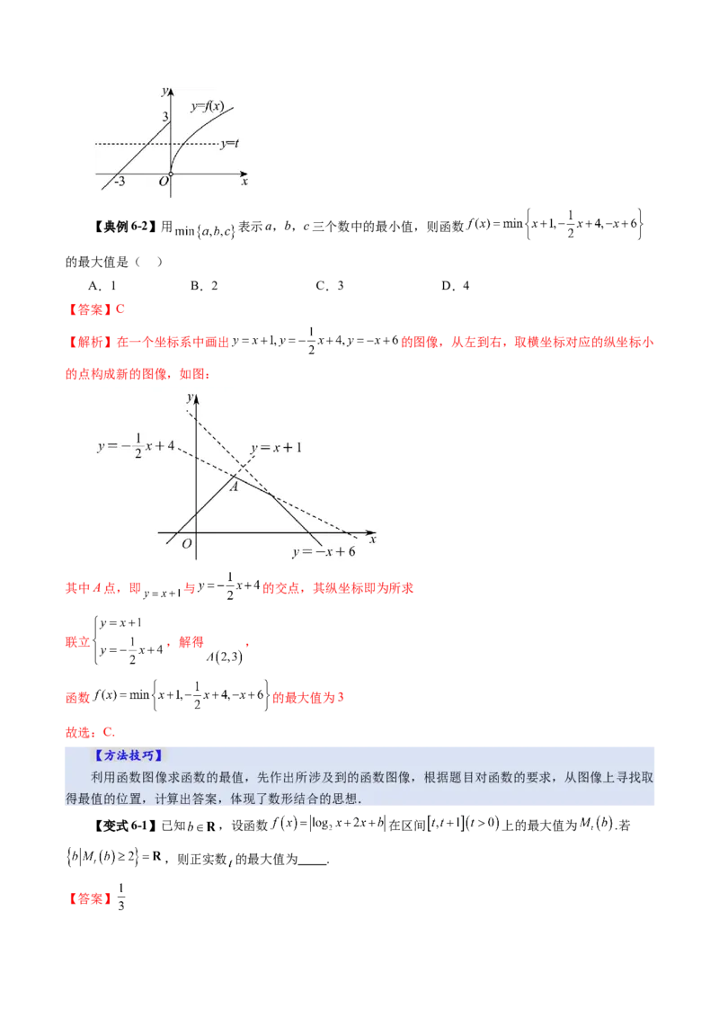 第06讲函数的图象（九大题型）（讲义）（解析版）_02高考数学_新高考复习资料_2025年新高考复习_2025年高考数学一轮复习讲练测（新教材新高考，含2024高考真题）