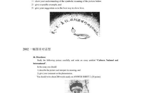 附件1.历年图画、图表作文题目汇总_考研英语+作文模板_考研英语作文模版_历年真题_ai归来_英语一