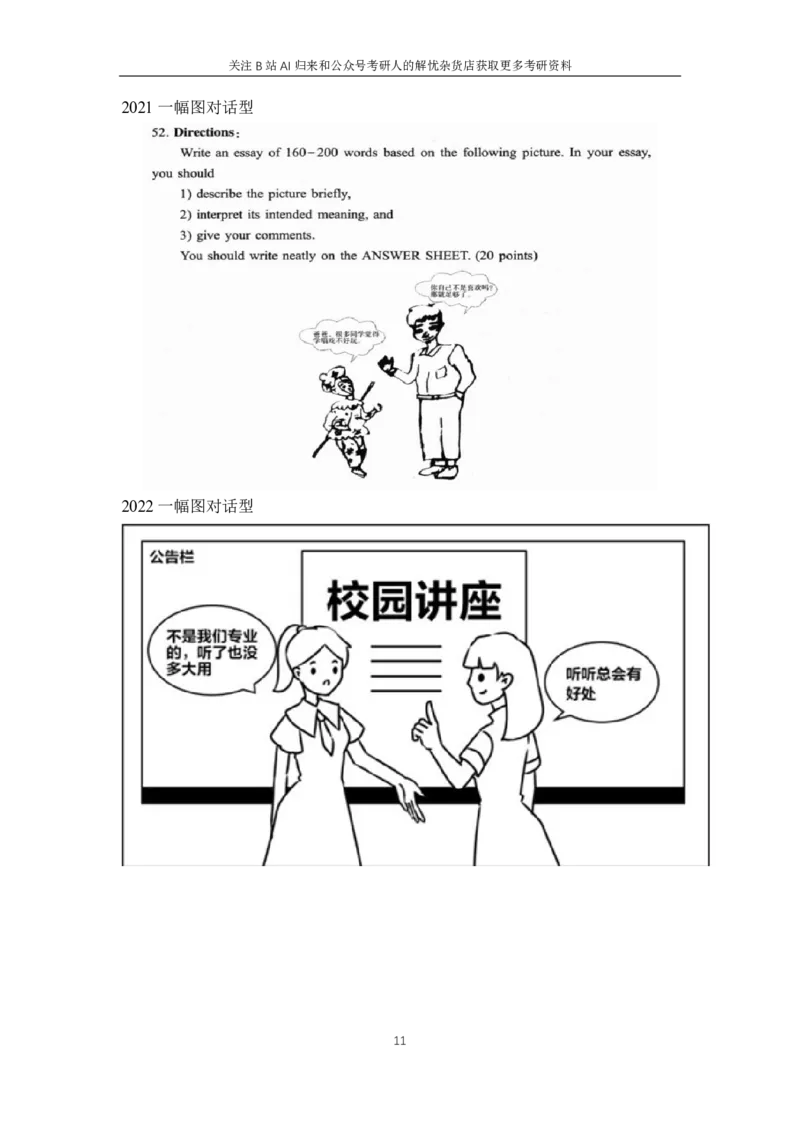 附件1.历年图画、图表作文题目汇总_考研英语+作文模板_考研英语作文模版_历年真题_ai归来_英语一