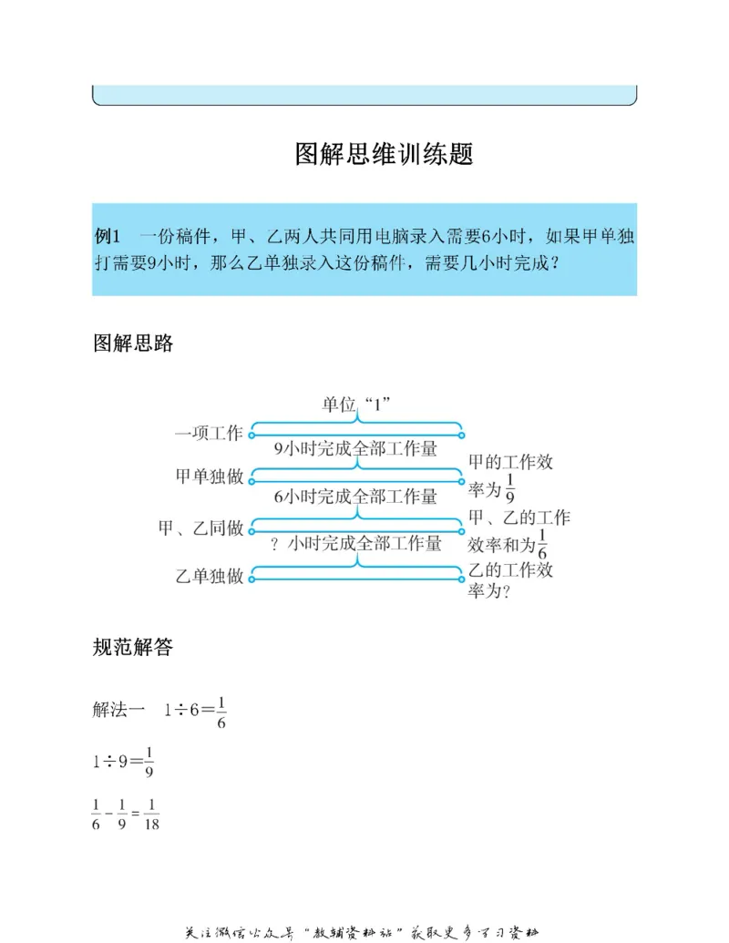 图解小学数学思维训练题六年级_奥数专题合集_H007奥数类教辅汇总PDF_1~6年级图解小学数学思维训练题