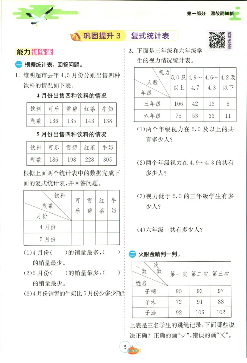 实验班暑假衔接三升四数学人教版_decrypted_小学教辅2026新版+暑假衔接_2025秋《实验班暑假衔接》语文数学英语（1-6年级多版本）_实验班暑假衔接人教版数学