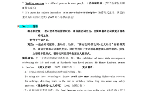 第08讲句子成分+基本句型+句子种类+长难句（讲义）-2024年高考英语一轮复习讲练测（新教材新高考）（原卷版）_03高考英语_新高考复习资料_2024年新高考资料_一轮复习资料_第一部分语法