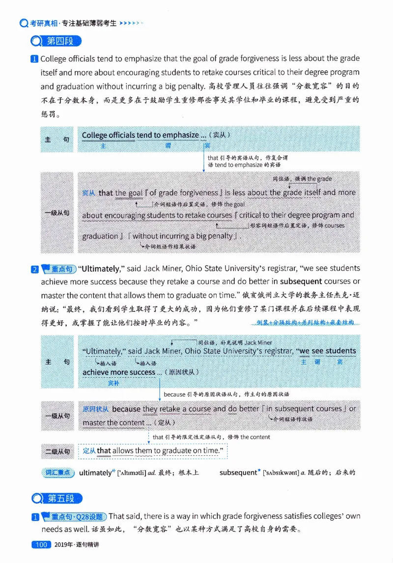 真题解析篇（二）逐句精讲英语(一)2017-2026_27考研真题_考研英语一、二真题+解析（1994-2026）_02.考研真相_2027《考研真相》（英一）