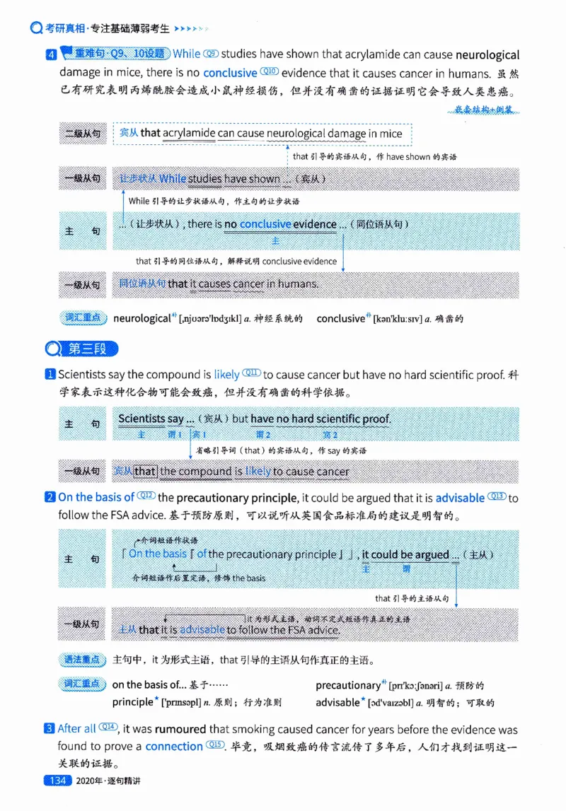 真题解析篇（二）逐句精讲英语(一)2017-2026_27考研真题_考研英语一、二真题+解析（1994-2026）_02.考研真相_2027《考研真相》（英一）