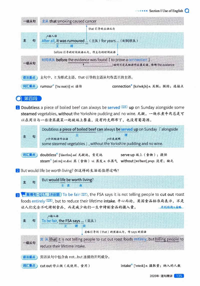 真题解析篇（二）逐句精讲英语(一)2017-2026_27考研真题_考研英语一、二真题+解析（1994-2026）_02.考研真相_2027《考研真相》（英一）