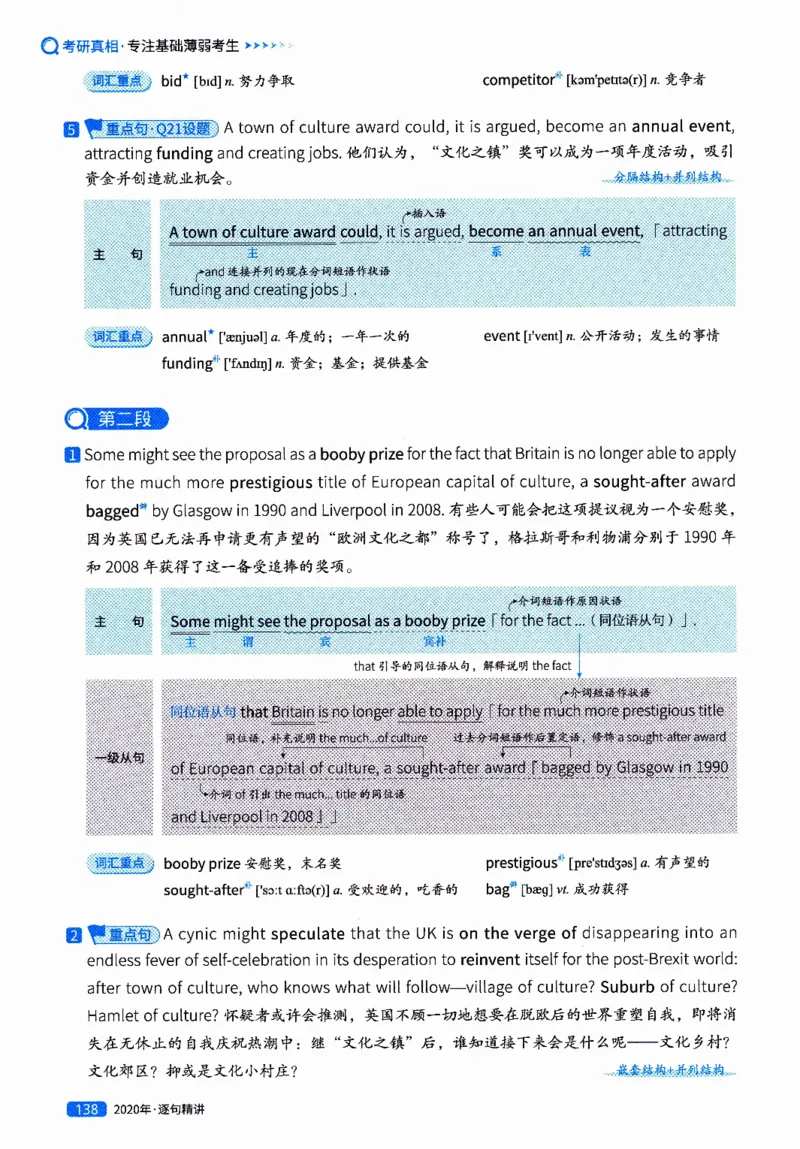 真题解析篇（二）逐句精讲英语(一)2017-2026_27考研真题_考研英语一、二真题+解析（1994-2026）_02.考研真相_2027《考研真相》（英一）