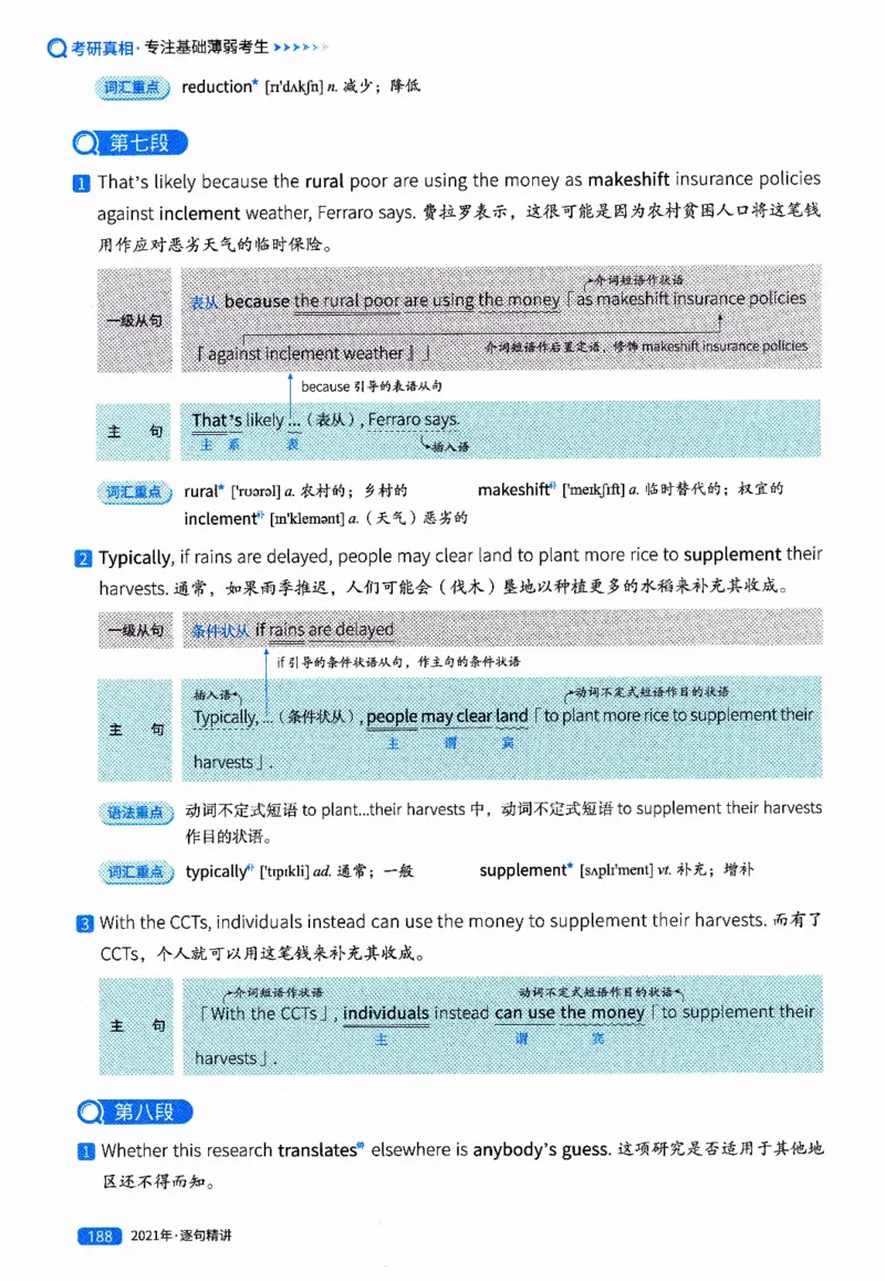 真题解析篇（二）逐句精讲英语(一)2017-2026_27考研真题_考研英语一、二真题+解析（1994-2026）_02.考研真相_2027《考研真相》（英一）