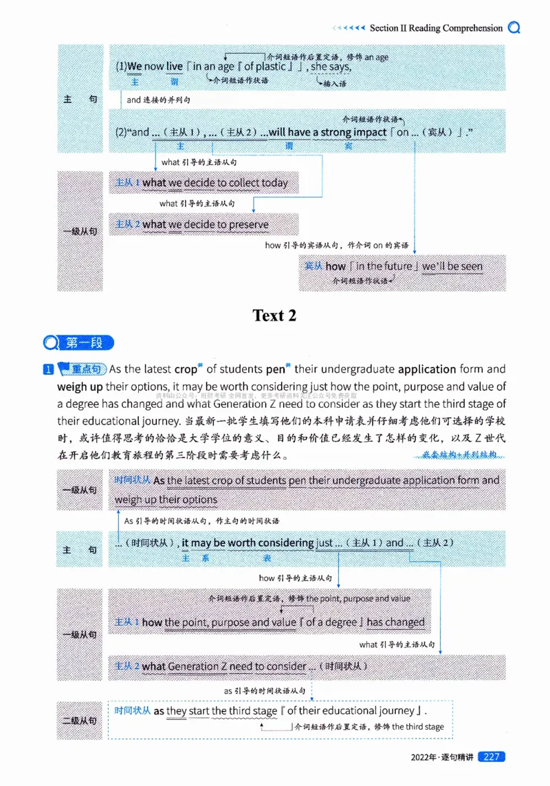 真题解析篇（二）逐句精讲英语(一)2017-2026_27考研真题_考研英语一、二真题+解析（1994-2026）_02.考研真相_2027《考研真相》（英一）