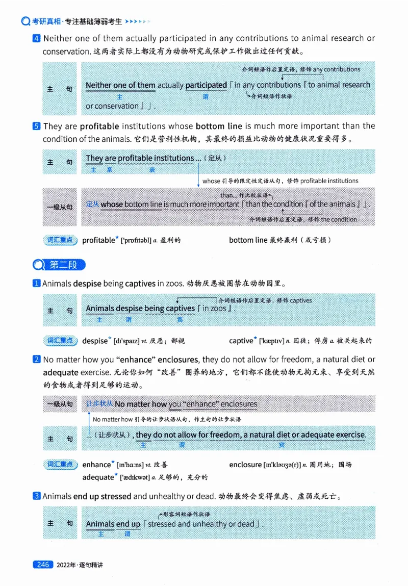 真题解析篇（二）逐句精讲英语(一)2017-2026_27考研真题_考研英语一、二真题+解析（1994-2026）_02.考研真相_2027《考研真相》（英一）