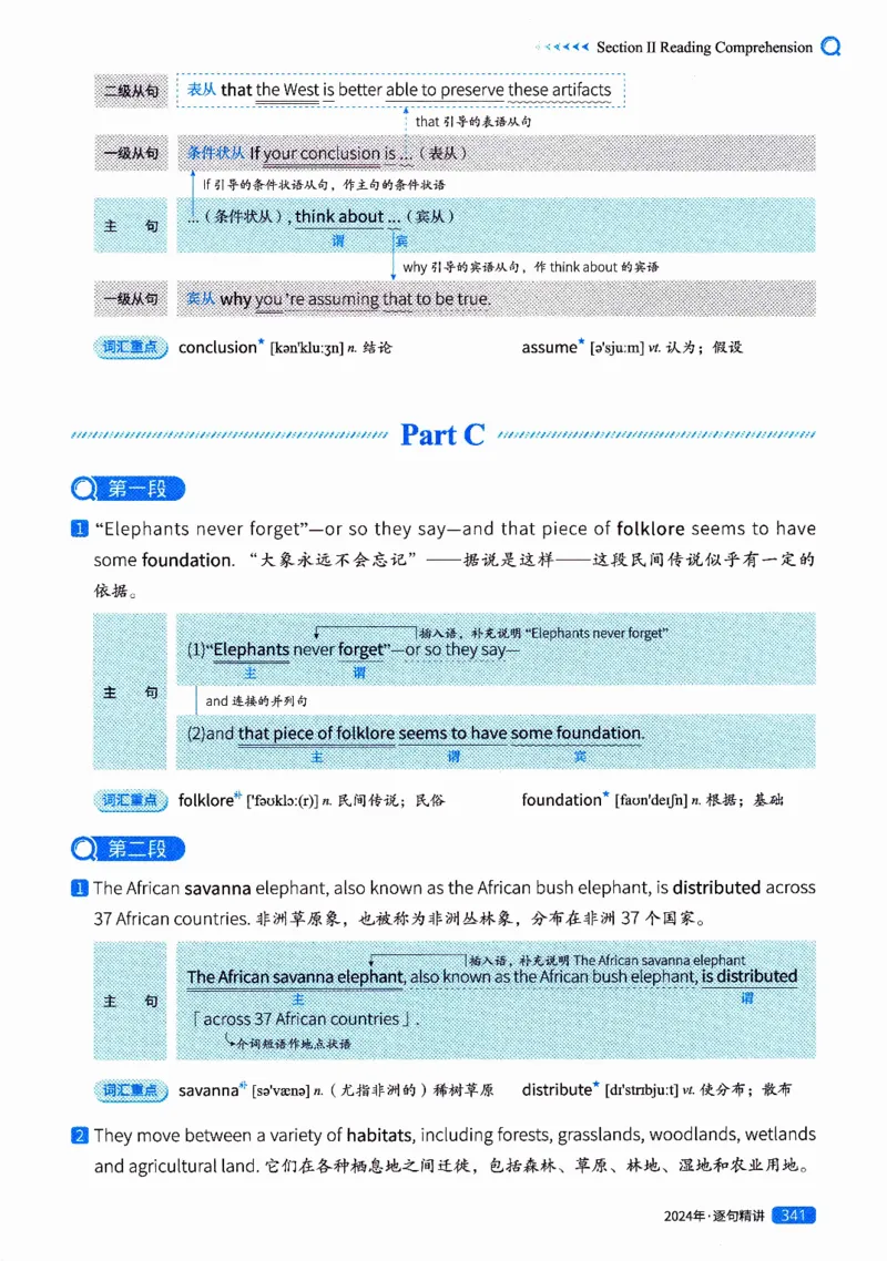 真题解析篇（二）逐句精讲英语(一)2017-2026_27考研真题_考研英语一、二真题+解析（1994-2026）_02.考研真相_2027《考研真相》（英一）