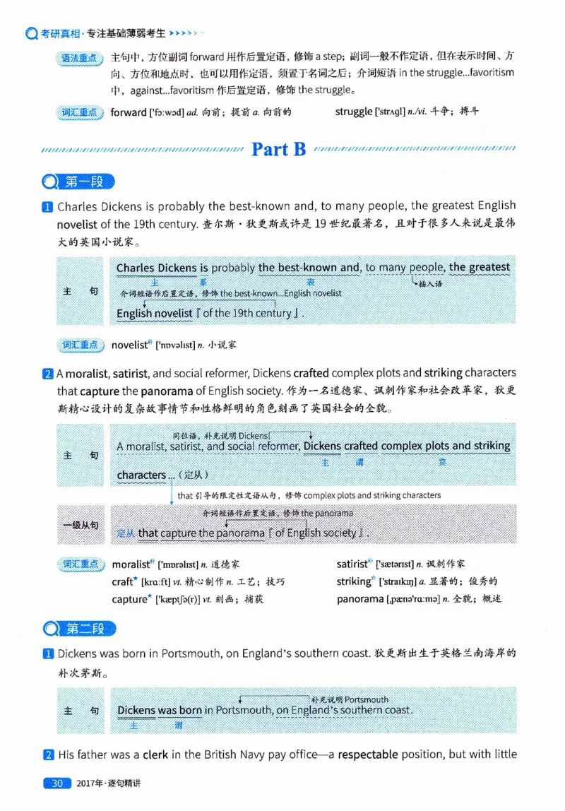 真题解析篇（二）逐句精讲英语(一)2017-2026_27考研真题_考研英语一、二真题+解析（1994-2026）_02.考研真相_2027《考研真相》（英一）