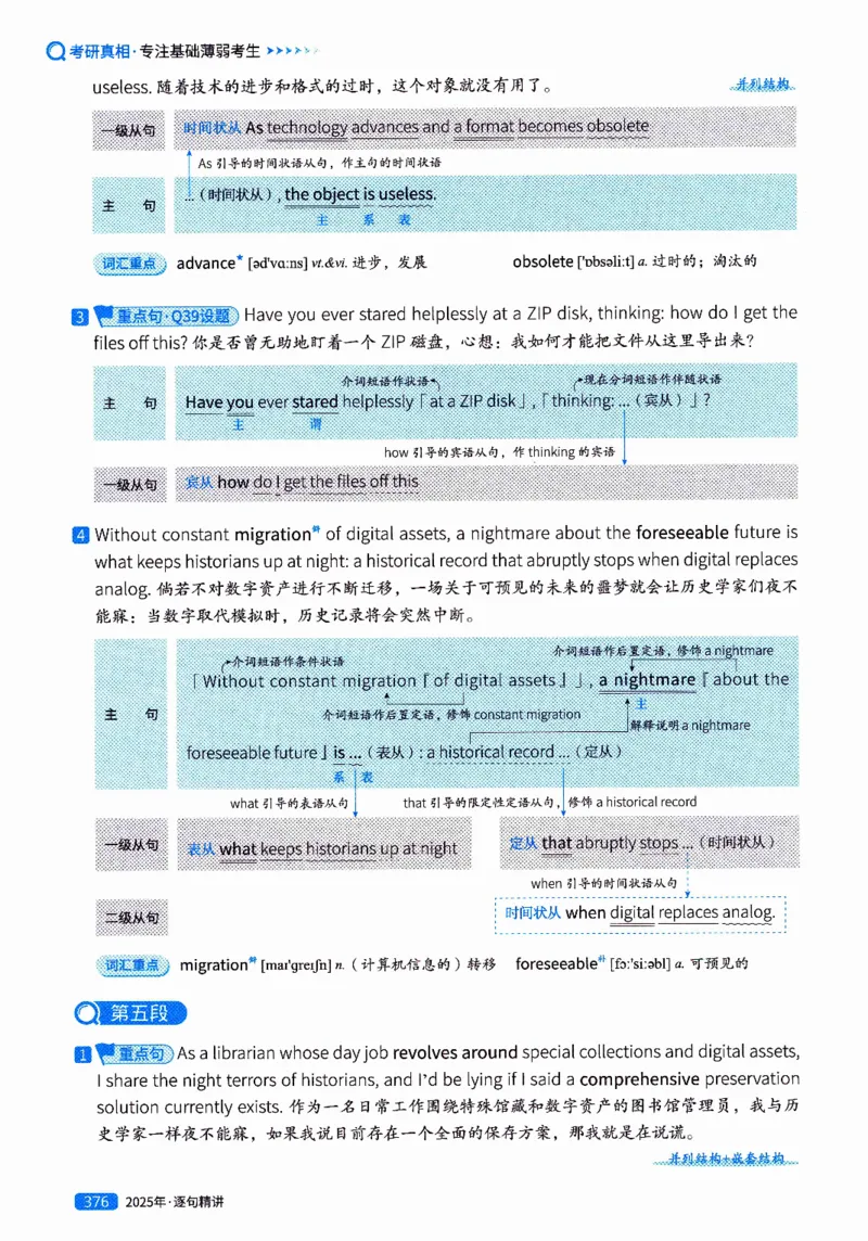 真题解析篇（二）逐句精讲英语(一)2017-2026_27考研真题_考研英语一、二真题+解析（1994-2026）_02.考研真相_2027《考研真相》（英一）