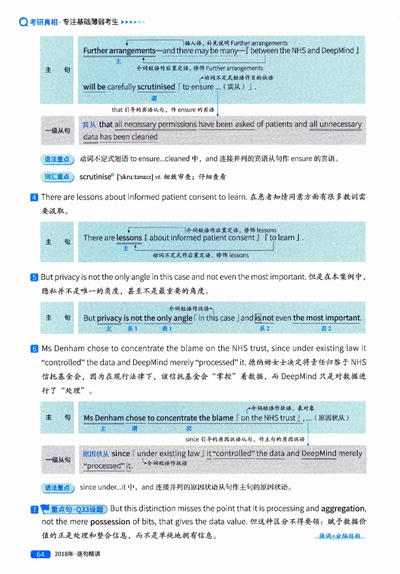 真题解析篇（二）逐句精讲英语(一)2017-2026_27考研真题_考研英语一、二真题+解析（1994-2026）_02.考研真相_2027《考研真相》（英一）