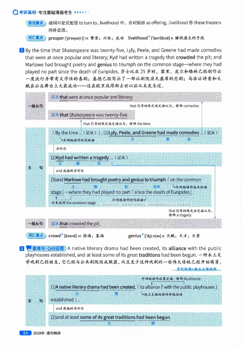 真题解析篇（二）逐句精讲英语(一)2017-2026_27考研真题_考研英语一、二真题+解析（1994-2026）_02.考研真相_2027《考研真相》（英一）