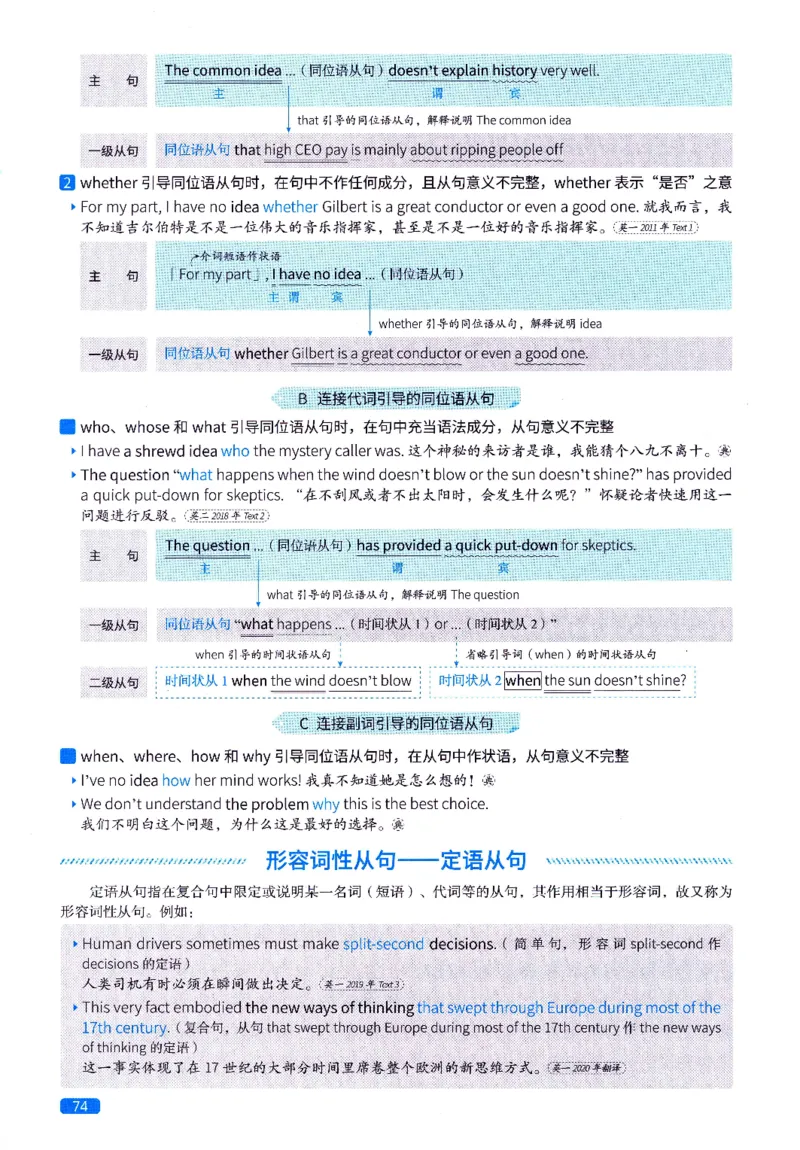 真题语法篇英一英二均适用_27考研真题_考研英语一、二真题+解析（1994-2026）_02.考研真相_2027《考研真相》（英二）