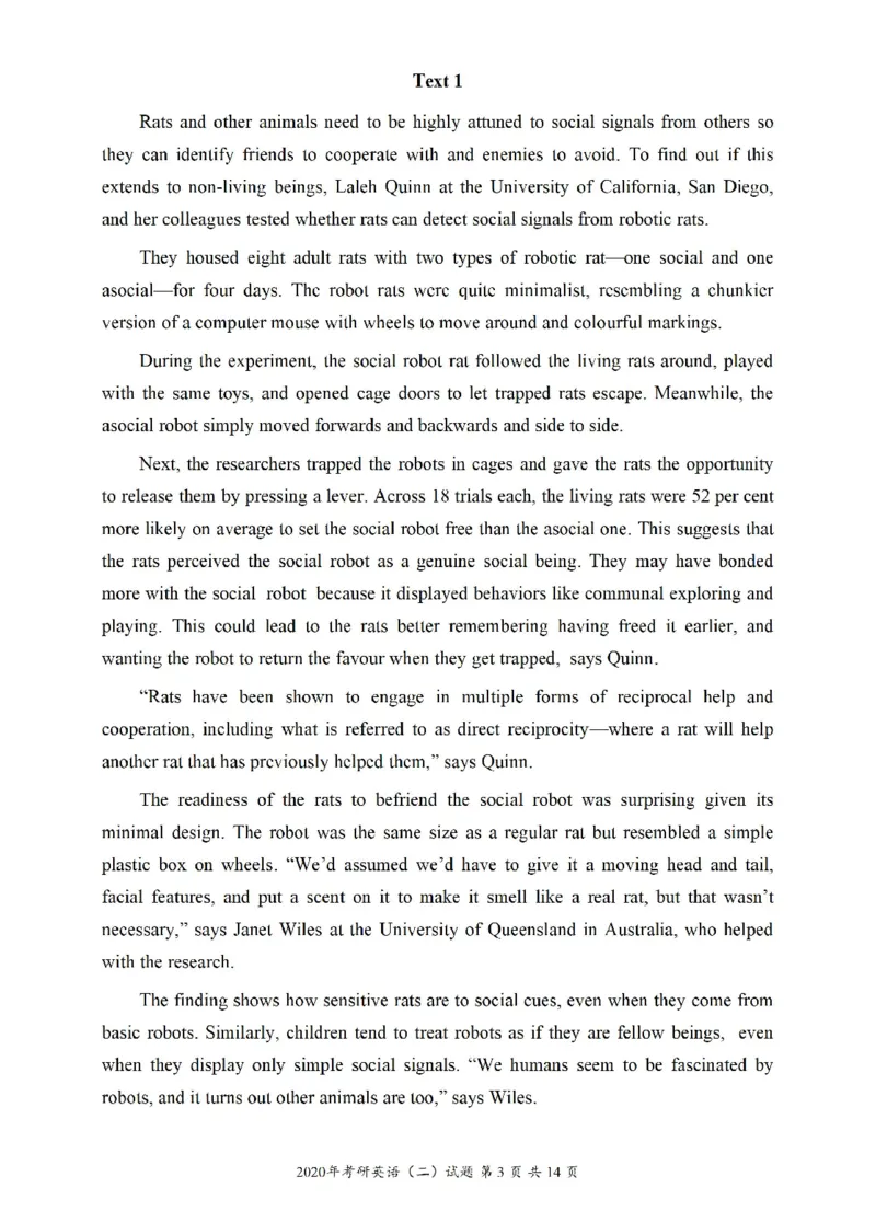 2020年考研英语二真题（可复制搜索查词）_考研真题_x_英语二真题+解析[80-25]_英语二2010-2024真题及解析_2010-2024考研英语二真题（PDF）