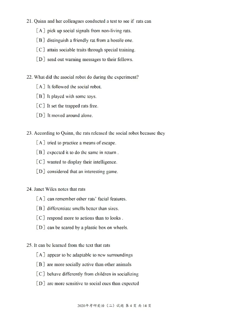 2020年考研英语二真题（可复制搜索查词）_考研真题_x_英语二真题+解析[80-25]_英语二2010-2024真题及解析_2010-2024考研英语二真题（PDF）