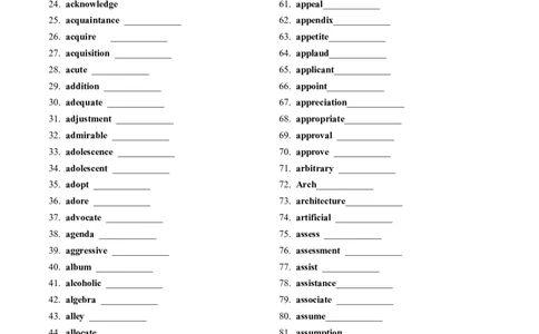 第04讲高考阅读理解高频单词+阅读主题分类压轴词汇背诵+检测（讲义）（检测版）_03高考英语_新高考复习资料_2025年新高考复习_词汇