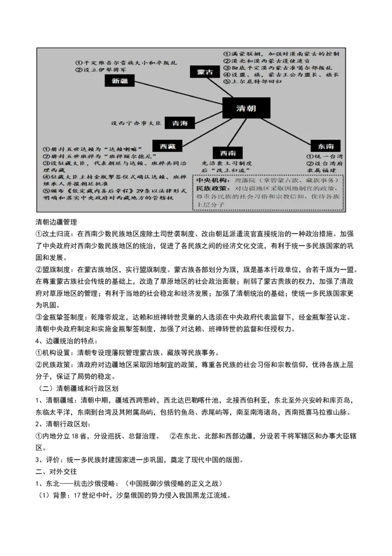 第08讲从明朝建立到清军入关和清朝前中期的鼎盛与危机（原卷版）_07高考历史_2024年新高考资料_1.2024一轮复习_2024年高考历史一轮复习讲练测（新教材新高考）_851