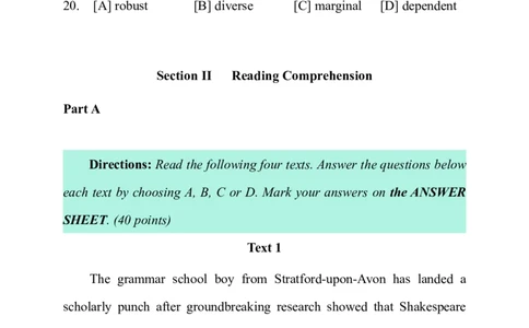 2025英语（一）试题-完整版_考研真题_x_英语一真题+解析［80-25］