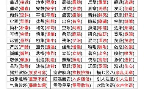 四年级上册语文期中复习12大高频考点汇总_小学1-6年级常用的上册资源汇总_四年级上册资料(1)